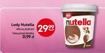 Żabka Lody Nutella oferta