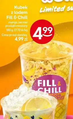 Żabka Lód Fill & Chill mango karmel oferta