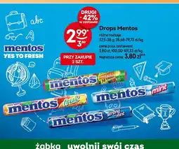 Żabka Dropsy Mentos różne rodzaje oferta