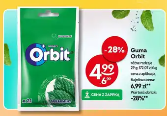 Żabka Guma do żucia Orbit oferta
