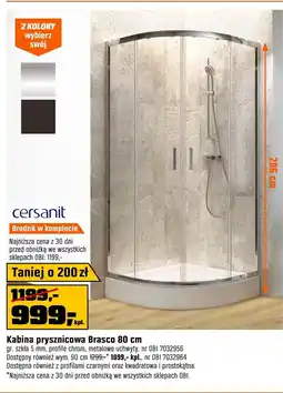 OBI Kabina prysznicowa oferta