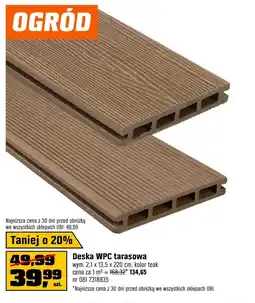 OBI Deska tarasowa Teak oferta