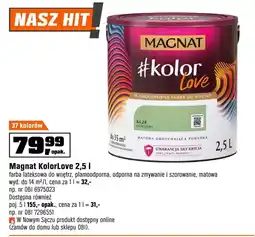 OBI Farba lateksowa Magnat oferta