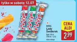 ALDI Lody Koral oferta