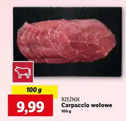 Lidl Carpaccio wołowe Rzeźnik oferta