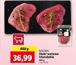 Lidl Stek wołowy Rzeźnik oferta