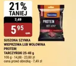 bi1 Suszona szynka wieprzowa / wołowina protein tarczyński oferta