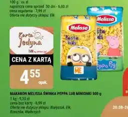 bi1 Makaron melissa świnka peppa lub minionki oferta