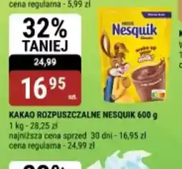 bi1 Kakao rozpuszczalne nesquik oferta