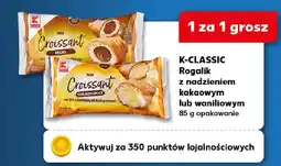 Kaufland K-CLASSIC Rogalik z nadzieniem kakaowym lub waniliowym oferta