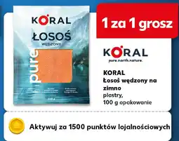 Kaufland KORAL Łosoś wędzony na zimno oferta