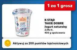 Kaufland K-STĄD TAKIE DOBRE Jogurt naturalny oferta