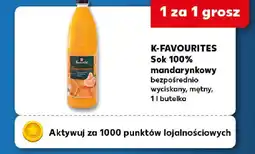 Kaufland K-FAVOURITES Sok 100% mandarynkowy oferta