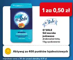 Kaufland O`SOLE Sól morska jodowana oferta