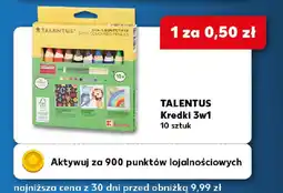 Kaufland TALENTUS Kredki 3w1 oferta
