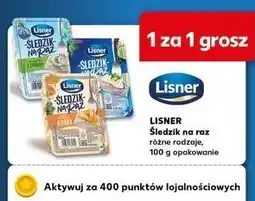 Kaufland Śledzik na raz w sosie śmietanowym Lisner Na Raz oferta