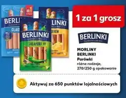 Kaufland Parówki z serem Morliny Berlinki oferta