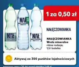 Kaufland Woda gazowana Nałęczowianka oferta