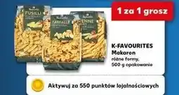 Kaufland Makaron penne rigate K-Classic Favourites oferta