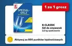 Kaufland Sól do zmywarek K-Classic oferta