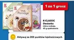 Kaufland Owsianka jabłko - cynamon K-Classic oferta