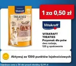 Kaufland Przysmak dla psa treaties bits Vitakraft oferta