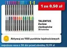 Kaufland Cienkopisy kolorowe Talentus oferta
