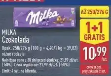 ALDI Czekolada alpine milk Milka oferta