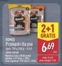 ALDI Przekąska dla psa paski z piersi kaczki Romeo (Karma) oferta