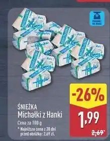 ALDI Cukierki z hanki Śnieżka Michałki Z Hanki oferta