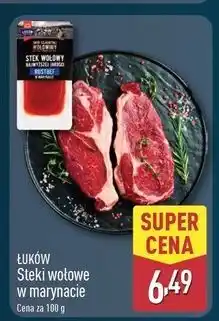 ALDI Stek wołowy z rostbefu czarnym pieprzem Łuków oferta