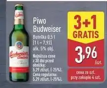 ALDI Piwo Budweiser Budvar oferta