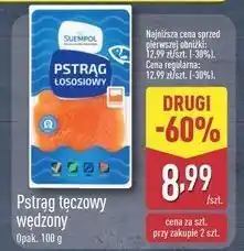 ALDI Pstrąg łososiowy wędzony Suempol oferta