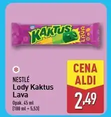 ALDI Lód lava Nestle Kaktus oferta