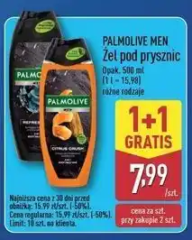 ALDI Żel pod prysznic refreshing Palmolive For Men oferta