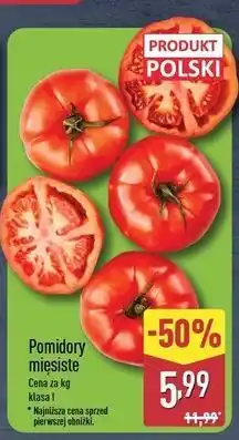 ALDI Pomidory mięsiste czerwone polska oferta