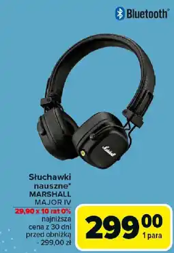 Carrefour Słuchawki nauszne MARSHALL MAJOR IV oferta