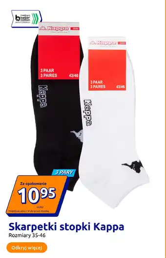 Action Skarpetki stopki Kappa oferta