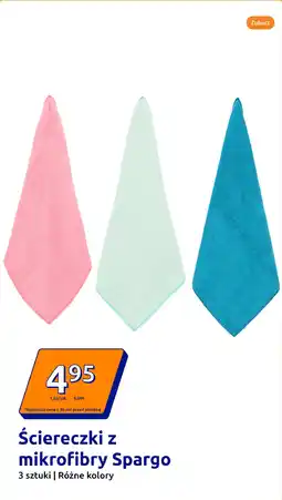 Action Ściereczki z mikrofibry Spargo oferta