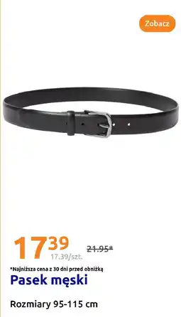 Action Pasek męski oferta