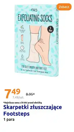 Action Skarpetki złuszczające Footsteps oferta