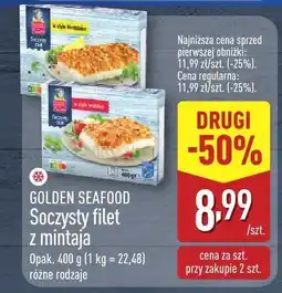 ALDI Soczysty filet z mintaja Golden Seafood oferta