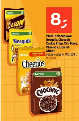 Dealz Płatki śniadaniowe Nesquik, Chocapic, Cookie Crisp, Cini Minis, Cheerios, Lion lub Nestle oferta