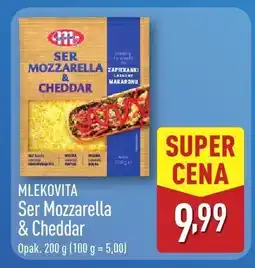 ALDI Ser Mozzarella & Cheddar MLEKOVIA oferta