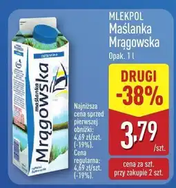 ALDI Maślanka mrągowska MLEKPOL oferta