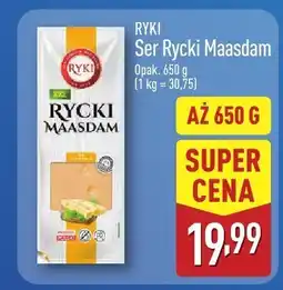 ALDI Ser Rycki Maasdam RYKI oferta