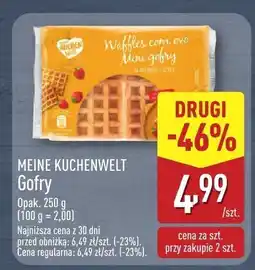 ALDI Gofry MEINE KUCHENWELT oferta