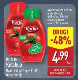 ALDI Ketchup, różne rodzaje KOTLIN oferta