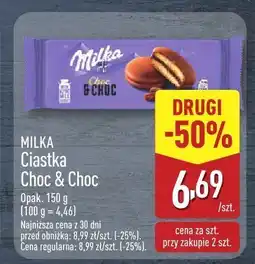 ALDI Ciastka Choc & Choc MILKA oferta
