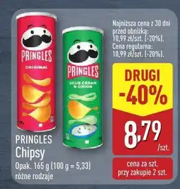ALDI Chipsy Pringles oferta